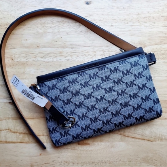 michael kors fanny pack blue